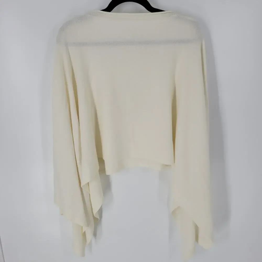 Lululemon White Opal Forward Flow Poncho